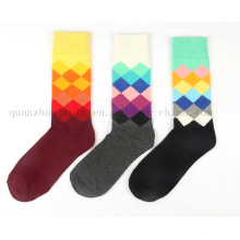 OEM Hot Sale chaussettes souples en coton coloré pour la promotion